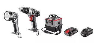 Zestaw narzędzi akumulatorowych Graphite wiertarko-wkrętarka, latarka, torba, akumulator Energy+ 18V i ładowarka - 3