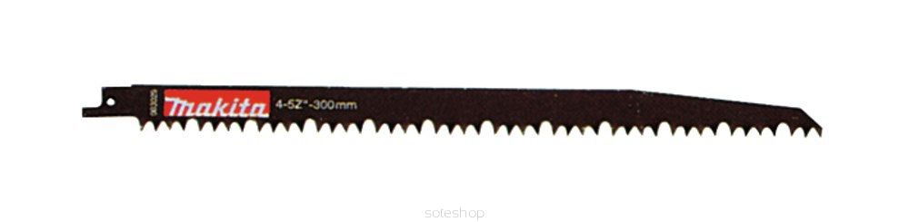MAKITA BRZESZCZOT DO PIŁ SZABLASTYCH HSS 290x1,2mm /5szt. SUROWE DREWNO