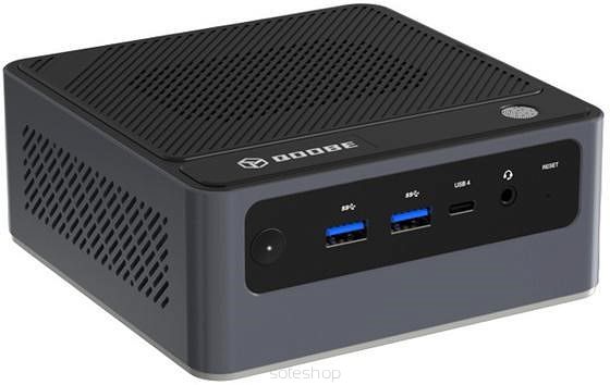 Mini PC Qoobe U155H Core Ultra 7 155H/16GB/SSD 512GB/Win 11 Pro czarny (branded as Morefine)