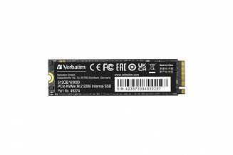 Verbatim Vi3000 512 GB M.2 PCI Express 3.0 NVMe - 5