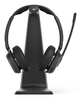 EPOS IMPACT 1061 ANC Zestaw słuchawkowy Bezprzewodowy Opaska na głowę Biuro/centrum telefoniczne Bluetooth Podstawka do ładowania Czarny - 8