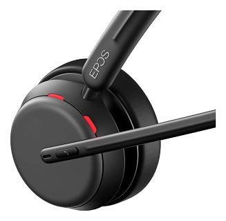 EPOS IMPACT 1061 ANC Zestaw słuchawkowy Bezprzewodowy Opaska na głowę Biuro/centrum telefoniczne Bluetooth Podstawka do ładowania Czarny - 11
