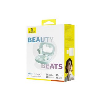 Słuchawki bezprzewodowe Baseus AirNora 3 (zielony) - 10