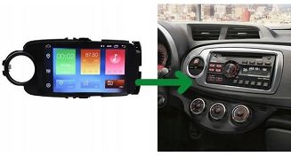 RADIO NAWIGACJA GPS TOYOTA  YARIS III 11-19 ANDROID - 5