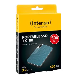 Dysk SSD USB3.2 500GB EXT./TX100 INTENSO - 3