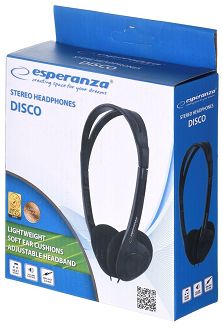 Słuchawki Esperanza Disco EH119 (kolor czarny) - 3