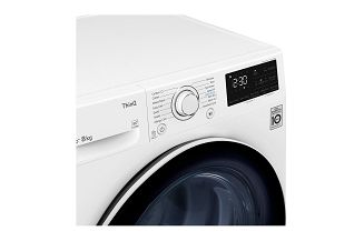 LG RH80V3AV6N suszarki do prania Wolnostojący Od przodu 8 kg A++ Biały - 12