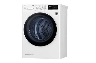 LG RH80V3AV6N suszarki do prania Wolnostojący Od przodu 8 kg A++ Biały - 15