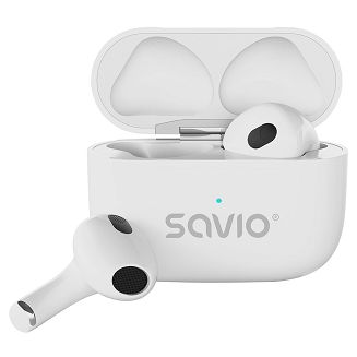 SAVIO SŁUCHAWKI BEZPRZEWODOWE BLUETOOTH TWS-01 PRO - 6