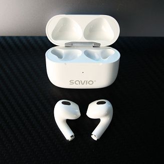 SAVIO SŁUCHAWKI BEZPRZEWODOWE BLUETOOTH TWS-01 PRO - 14