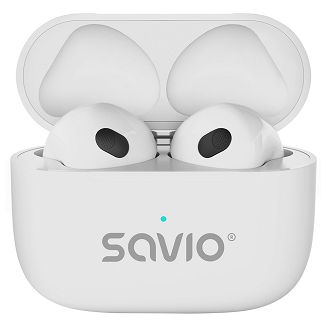 SAVIO SŁUCHAWKI BEZPRZEWODOWE BLUETOOTH TWS-01 PRO - 4