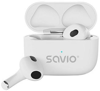 SAVIO SŁUCHAWKI BEZPRZEWODOWE BLUETOOTH TWS-01 PRO - 12