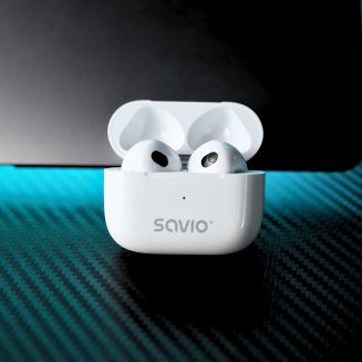 SAVIO SŁUCHAWKI BEZPRZEWODOWE BLUETOOTH TWS-01 PRO - 9