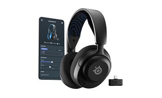 Steelseries Arctis Nova 5P Wireless Zestaw słuchawkowy Bezprzewodowy Opaska na głowę Gaming USB Type-C Bluetooth Czarny - 6