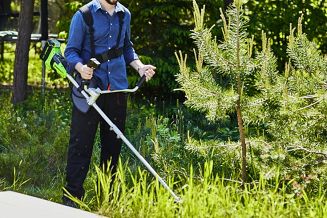 40V Kosa z uchwytem rowerowym Greenworks GD40BCB - 5