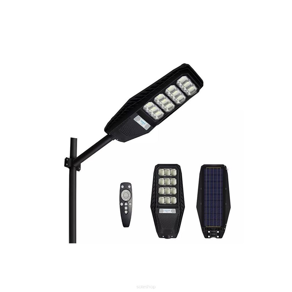 Lampa solarna PIONEER 240 + panel 15W + 18.000mAh + pilot