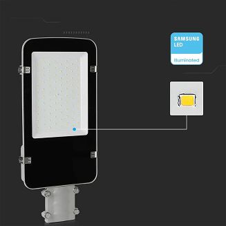 Oprawa uliczna LED V-TAC VT-50ST 50W SAMSUNG CHIP 6500K 4700lm (SKU 21528) Szary - 7