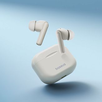 Słuchawki bezprzewodowe Baseus Bowie E17 (biały) - 10