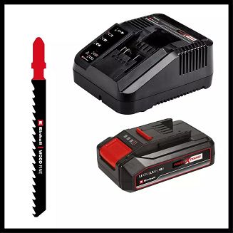 Einhell TC-JS 18/70 Li 1x2.5Ah Power X-Change Akku-Stichsäge 4321280 18 V 2.5 Ah Anzahl wyrzynarka elektryczna - 4