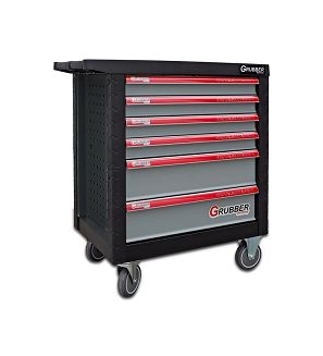 WÓZEK NARZĘDZIOWY 6 SZUFLAD 160el. GRUBBER - 3