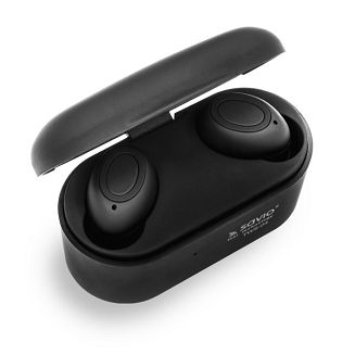 Słuchawki SAVIO TWS-04 (bluetooth; bezprzewodowe, Bluetooth; z wbudowanym mikrofonem; kolor czarny - 4
