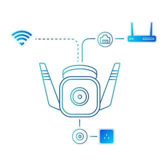 TP-Link Tapo TC65 kamera przemysłowa Pocisk Kamera bezpieczeństwa IP Zewnętrzna 2304 x 1296 px Sufit / Ściana - 4