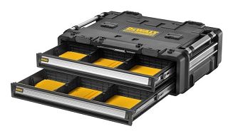 DeWALT DWST60520-1 pudełko na narzędzia Przybornik Metal, Plastik Czarny, Stal nierdzewna, Żółty - 7