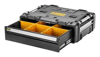 DeWALT DWST60520-1 pudełko na narzędzia Przybornik Metal, Plastik Czarny, Stal nierdzewna, Żółty - 6