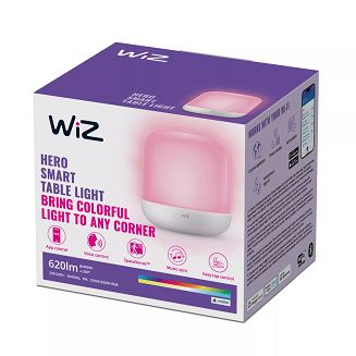WiZ | Inteligentna lampa stołowa WiFi WiFi Hero | 9 W | 2200-6500 tys. - 3