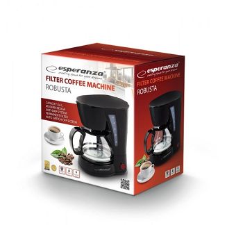 Ekspres przelewowy Esperanza Robusta EKC006 (650W; kolor czarny) - 2