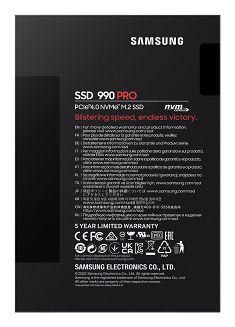 Dysk SSD Samsung 990 PRO PCle 4.0 NVMe M.2 1TB - 4