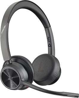 Zestaw słuchawkowy Bluetooth Poly Voyager 4320 MS Teams Certified USB-A Headset +BT700 dongle 77Y98AA - 10