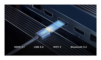 Telewizor TCL 65P7K QLED 65'' 4K Ultra HD Google TV Dolby Atmos DVB-T2 Metaliczny - 10
