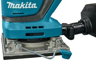 Makita DBO484Z przenośna szlifierka Losowa szlifierka oscylacyjna 14000 OPM Czarny, Niebieski - 6