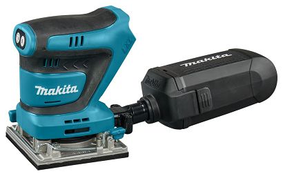 Makita DBO484Z przenośna szlifierka Losowa szlifierka oscylacyjna 14000 OPM Czarny, Niebieski