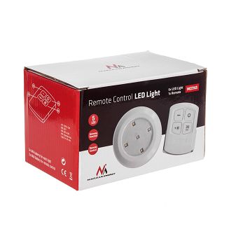 MACLEAN 6X LAMPKA LED NA BATERIE BEZPRZEWODOWA Z PILOTEM MCE165 - 7
