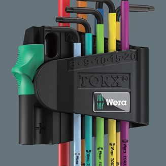 Klucz zestaw Torx WERA 9-częściowy - 3