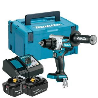 Makita DDF486RTJ wiertło 2100 RPM 2,6 kg Czarny, Niebieski - 12