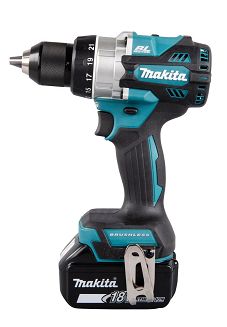Makita DDF486RTJ wiertło 2100 RPM 2,6 kg Czarny, Niebieski - 4