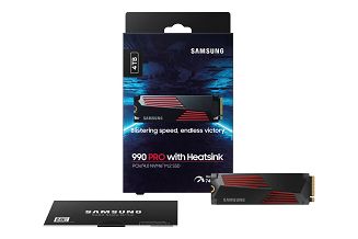 SSD PCIE G4 M.2 NVME 4TB W/HS/990 PRO MZ-V9P4T0CW SAMSUNG - 14