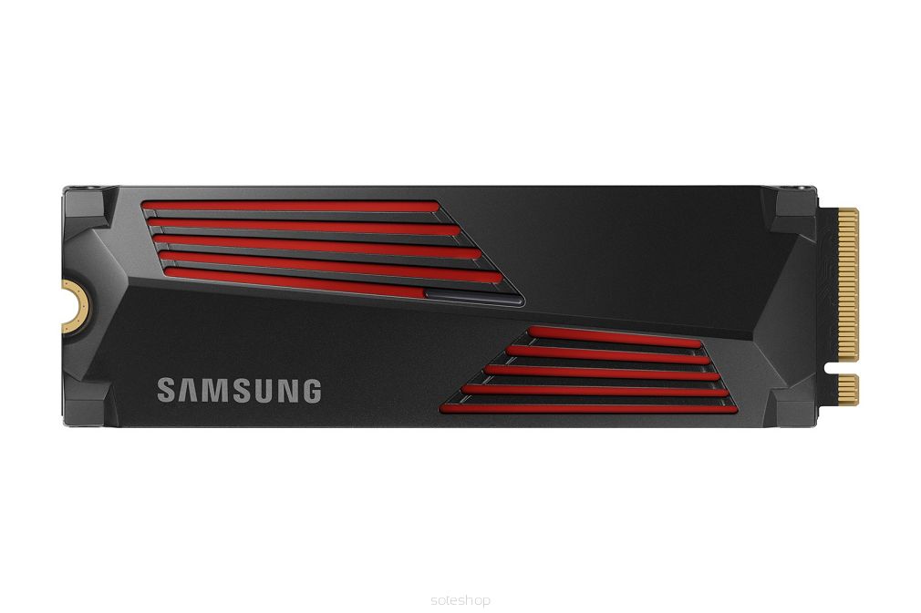 SSD PCIE G4 M.2 NVME 4TB W/HS/990 PRO MZ-V9P4T0CW SAMSUNG