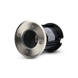 Oprawa gruntowa V-TAC VT-7677 najazdowa 230V IP65 GU10 (SKU 7515) Czarny, Srebrny - 4