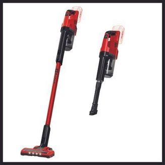 Einhell TE-SV 18 Li-Solo 2-in-1 stick vacuum Bateria Suchy Bez worka Czarny, Czerwony - 2
