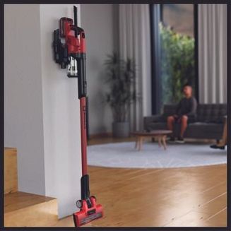 Einhell TE-SV 18 Li-Solo 2-in-1 stick vacuum Bateria Suchy Bez worka Czarny, Czerwony - 5