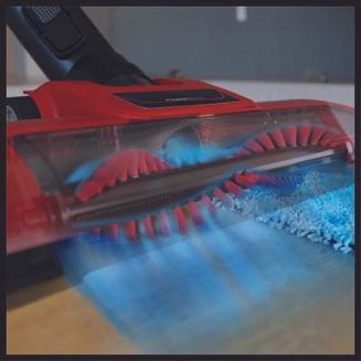 Einhell TE-SV 18 Li-Solo 2-in-1 stick vacuum Bateria Suchy Bez worka Czarny, Czerwony - 13