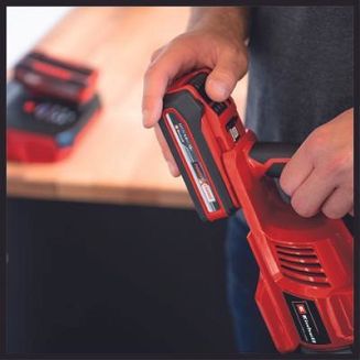 Einhell TE-SV 18 Li-Solo 2-in-1 stick vacuum Bateria Suchy Bez worka Czarny, Czerwony - 3