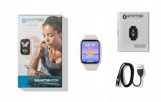 Smartwatch ORO FIT PRO GT PINK Oromed - 19