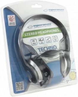 Słuchawki Esperanza TECHNO EH145K (kolor czarny) - 6