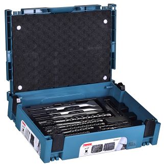 MAKITA ZESTAW WIERTEŁ SDS + DŁUTA 17szt. W WALIZCE MAKPAC - 4