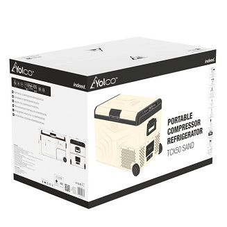 PRZENOŚNA LODÓWKA KOMPRESOROWA TCX50 SAND - 15